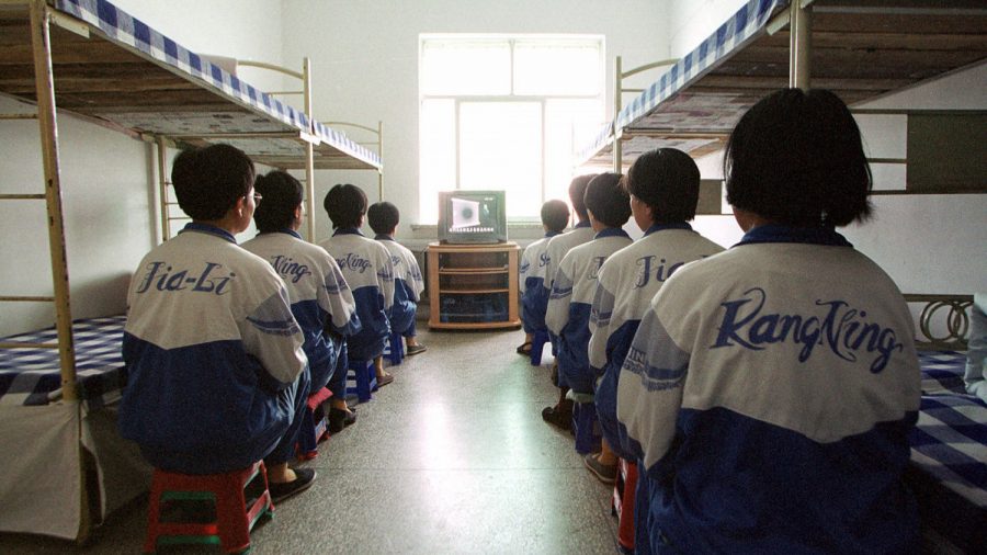 Five Meditators forced to watch Communist party Propaganda in Brainwashing Center Prior to China’s National Day Celebration